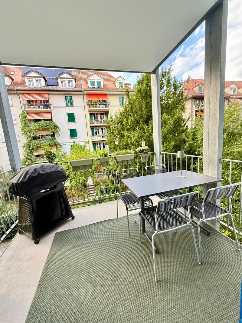 2½ ZI-WOHNUNG IN BERN - LÄNGGASSE, MÖBLIERT, TEMPORÄR (7)