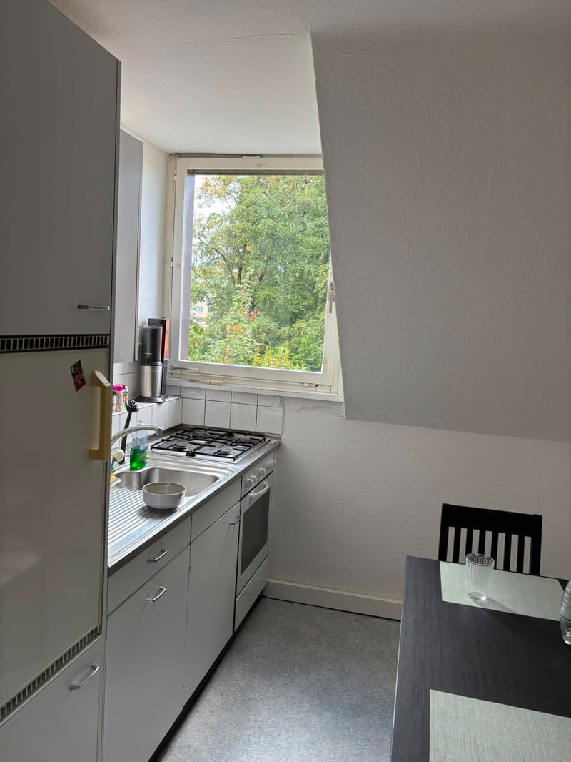 1½ ZI-WOHNUNG IN ST. GALLEN - ST. FIDEN/NEUDORF, MÖBLIERT, TEMPORÄR (2)