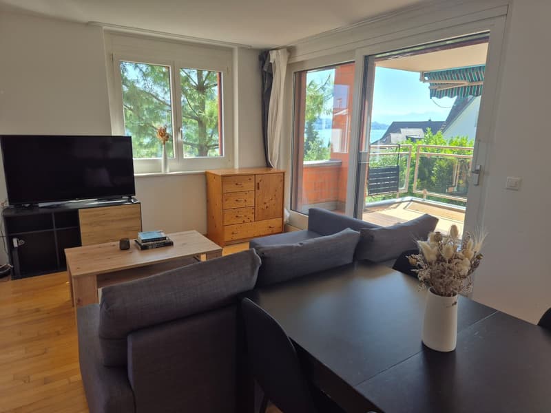 2½ ZI-WOHNUNG IN RÜSCHLIKON (ZH), MÖBLIERT, TEMPORÄR (1)