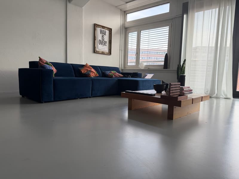 LOFT MIT 138 M²! IN ZURICH (ZH), MÖBLIERT, TEMPORÄR (2)