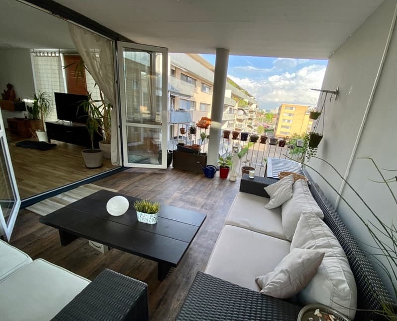 4½ ZI-WOHNUNG IN ZÜRICH - KREIS 9 ALTSTETTEN, MÖBLIERT, TEMPORÄR (1)