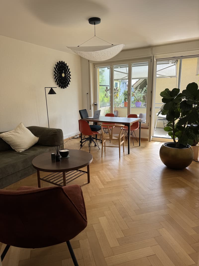 2½ ZI-WOHNUNG IN BERN - WYLER, MÖBLIERT, TEMPORÄR (1)