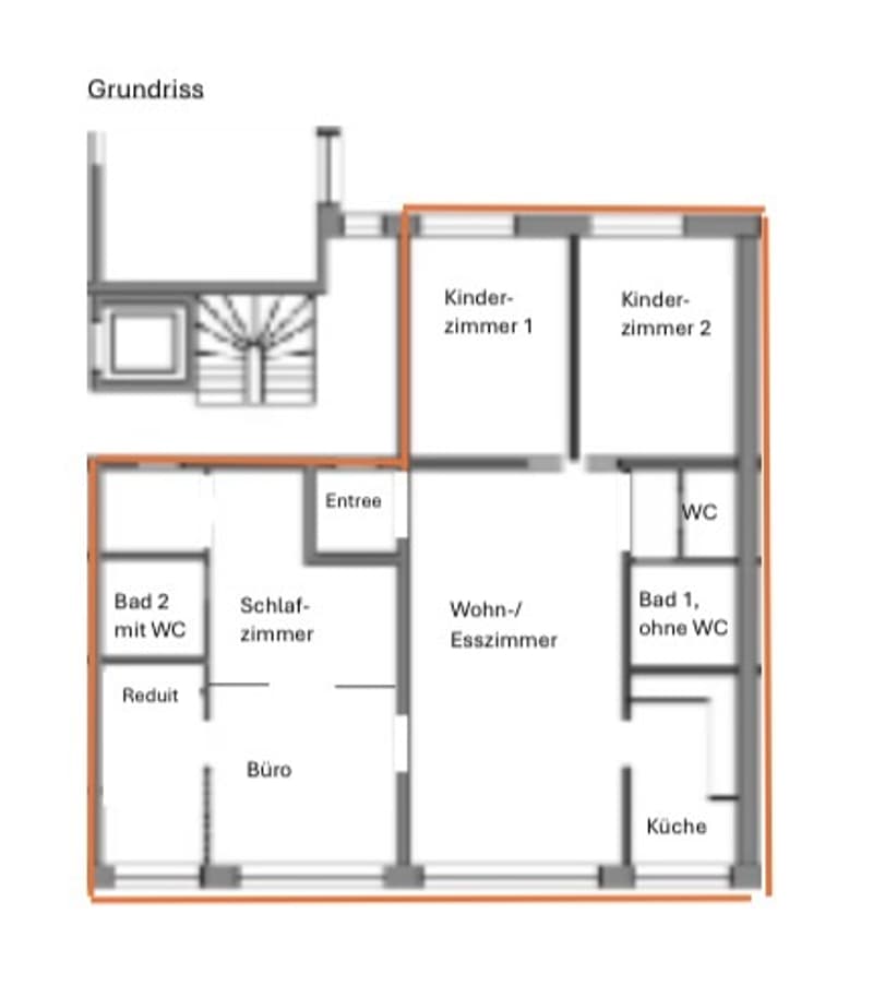 4½ ZI-WOHNUNG IN BASEL - WETTSTEIN, MÖBLIERT, TEMPORÄR (10)