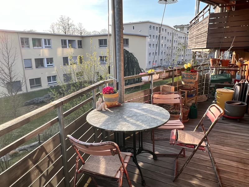 3½ ZI-WOHNUNG IN OSTERMUNDIGEN (BE), MÖBLIERT, TEMPORÄR (6)