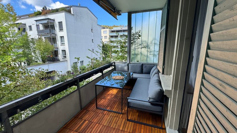 3½ ZI-WOHNUNG IN BADEN (AG), MÖBLIERT, TEMPORÄR (8)