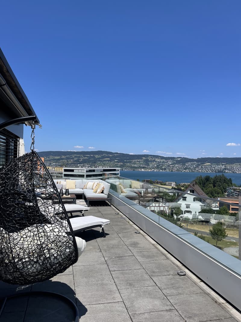 4½ ZIMMER-DACHWOHNUNG IN WÄDENSWIL (ZH), MÖBLIERT, TEMPORÄR (10)