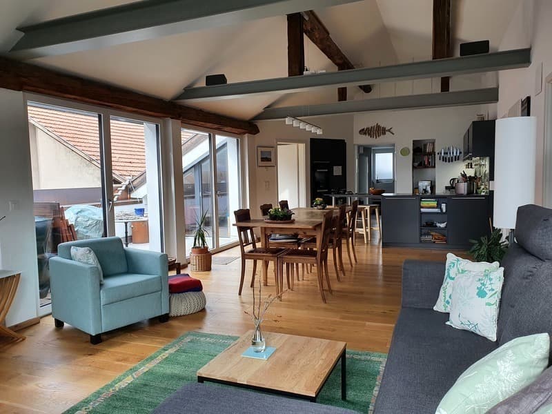 3½ ZIMMER-LOFT IN ZIZERS (GR), MÖBLIERT, TEMPORÄR (2)