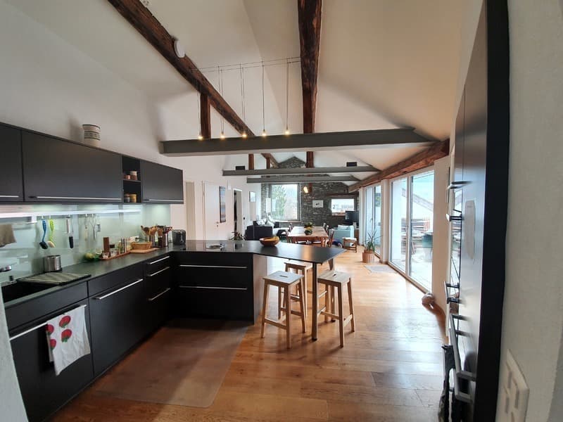 3½ ZIMMER-LOFT IN ZIZERS (GR), MÖBLIERT, TEMPORÄR (3)