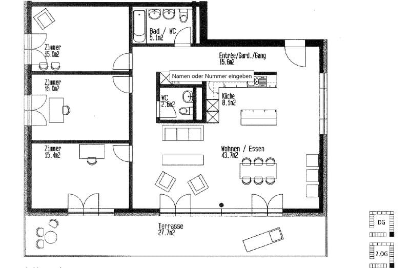 3½ ZI-WOHNUNG IN ZÜRICH - KREIS 11, MÖBLIERT, TEMPORÄR (6)