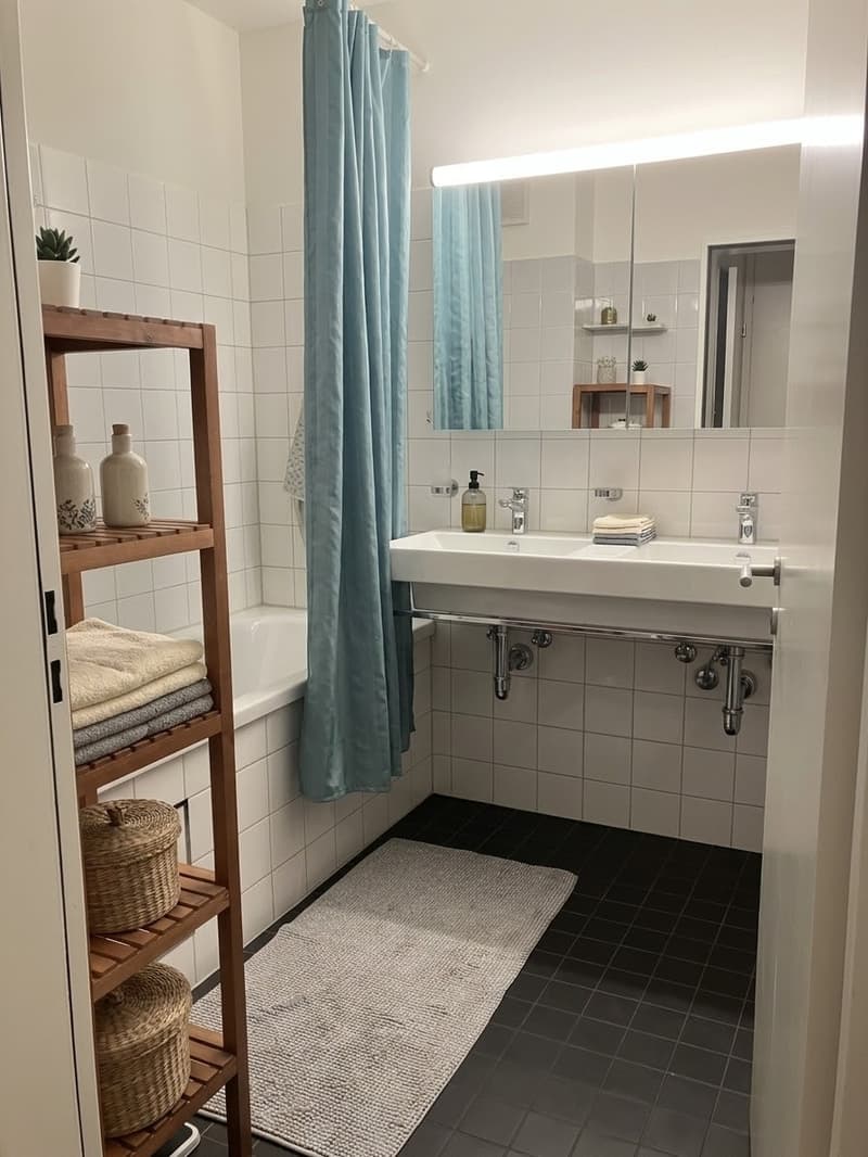 3½ ZI-WOHNUNG IN BASEL - WETTSTEIN, MÖBLIERT, TEMPORÄR (4)