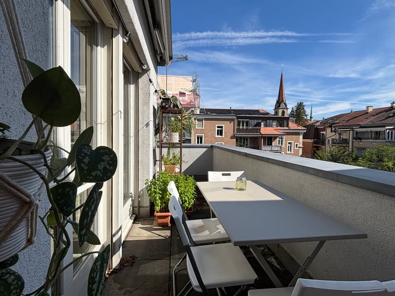 2 ZI-WOHNUNG IN BASEL - GUNDELDINGEN, MÖBLIERT, TEMPORÄR (9)