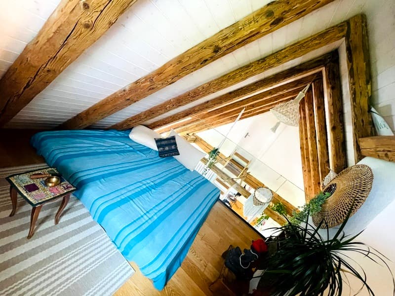 1 ZIMMER-ATTIKAWOHNUNG IN HÜTTEN (ZH), MÖBLIERT, TEMPORÄR (1)