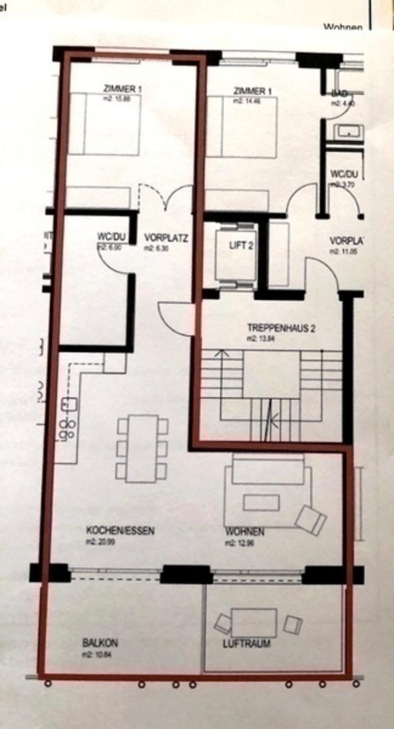 2½ ZI-WOHNUNG IN BASEL - ISELIN, MÖBLIERT, TEMPORÄR (10)