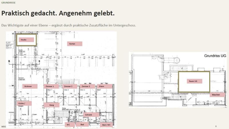 6½ ZIMMER-HAUS IN SPIEGEL B. BERN (BE), MÖBLIERT, TEMPORÄR (5)