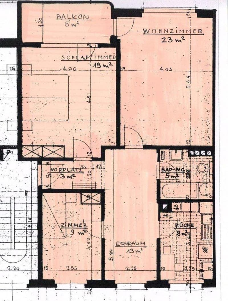 3½ ZI-WOHNUNG IN BERN - AUSSERHOLLIGEN, MÖBLIERT, TEMPORÄR (8)