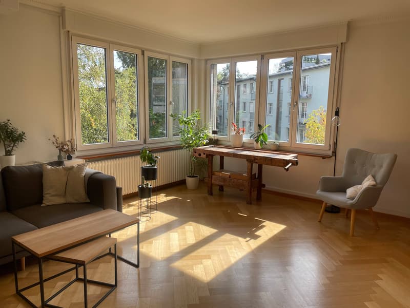 3½ ZI-WOHNUNG IN BERN - SULGENAU, MÖBLIERT, TEMPORÄR (2)