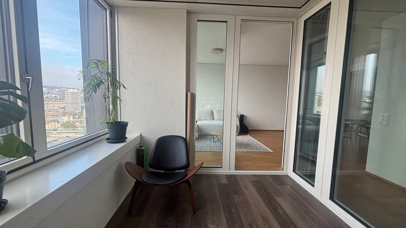 1½ ZI-WOHNUNG IN ZÜRICH - KREIS 9 ALTSTETTEN, MÖBLIERT, TEMPORÄR (6)