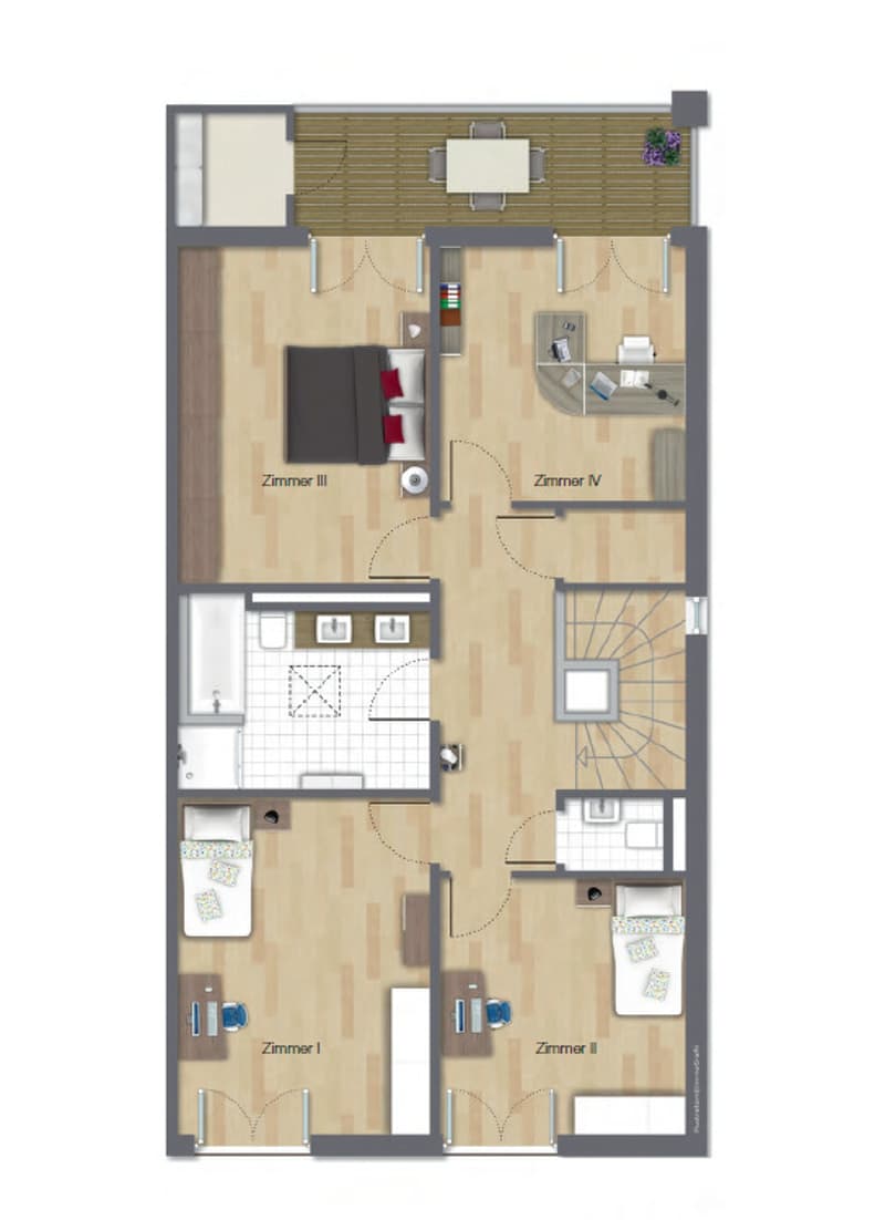 5½ ZIMMER-HAUS IN ZOLLIKOFEN (BE), MÖBLIERT, TEMPORÄR (13)