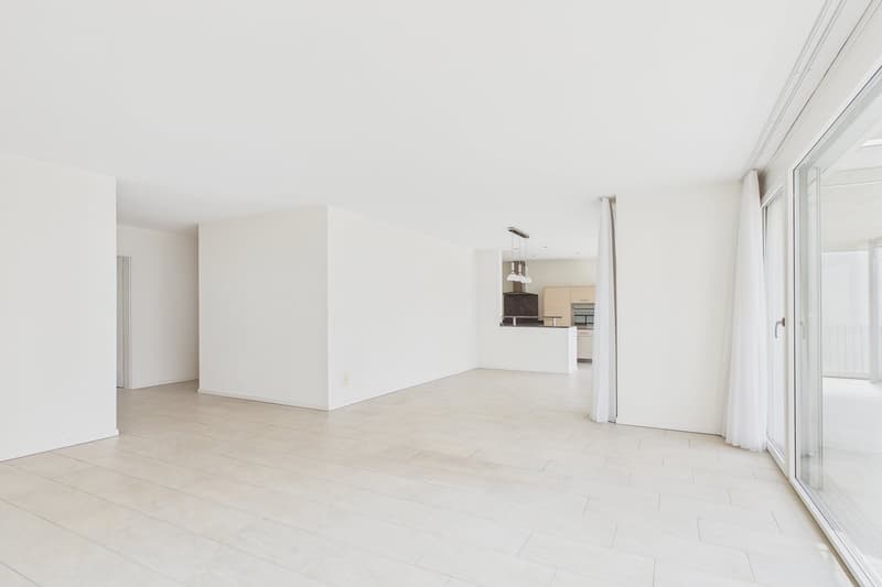 Spacious living with sun balcony in the heart of Lyss (10)