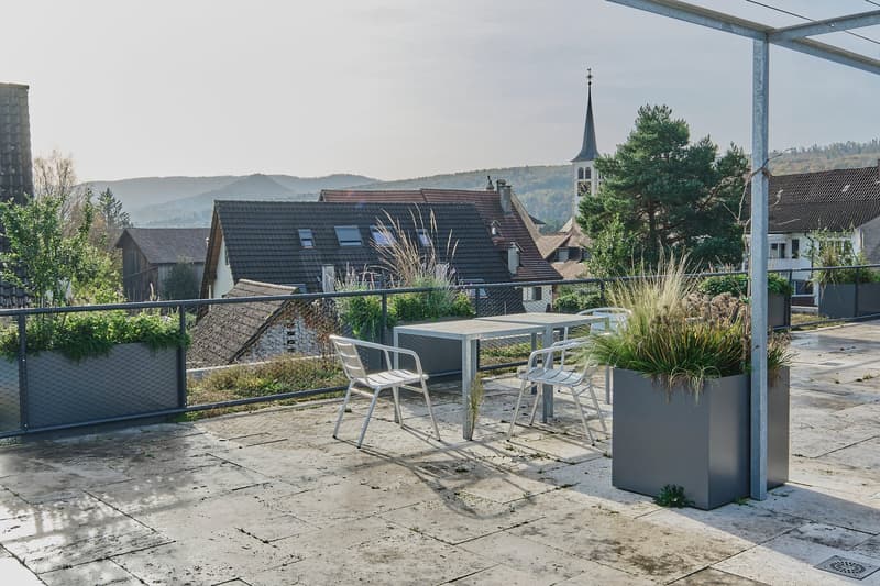 Allgemeine Dachterrasse