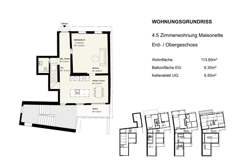 Maisonette neuve avec beaucoup de charme - N° 01 (16)