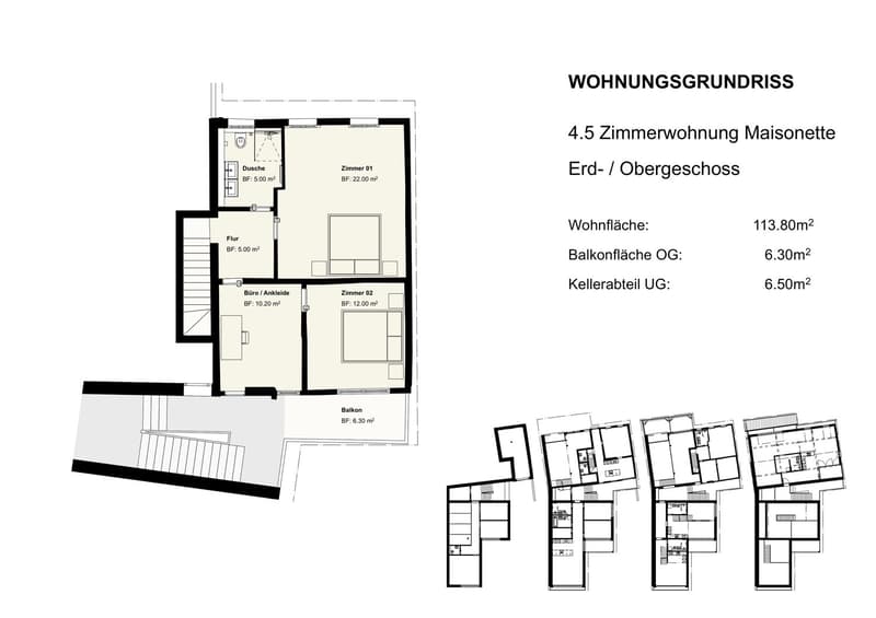 Maisonette neuve avec beaucoup de charme - N° 01 (15)