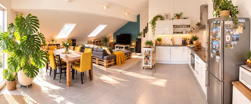 Grosszügige 4.5-Zimmer-Wohnung mit Balkon und schöner Aussicht in Allschwil (2)