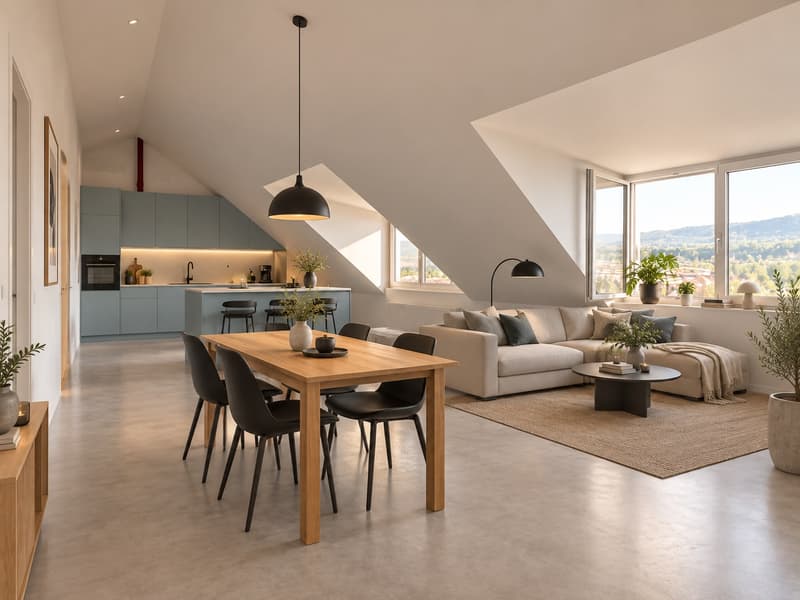 3.5-Zimmer Neubauwohnung mit Balkon - W4 (2)