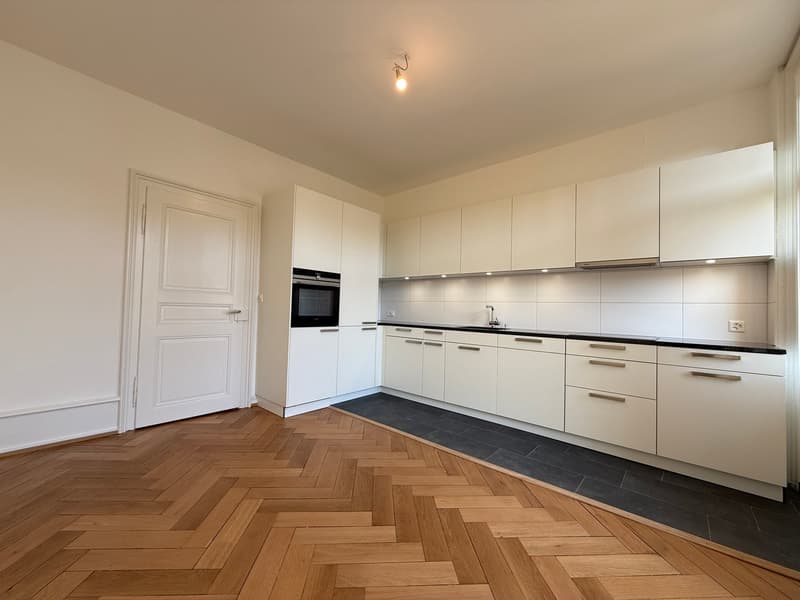 Dreamy 4.5-room apartment with balcony in central location (old building) (2)