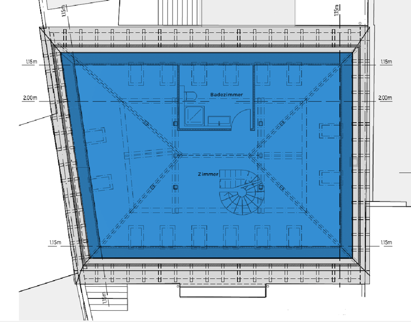 Traumhafte 5.5-ZimmerDACHwohnung mit riesiger Terrasse (60m2) an zentraler Lage (Altbau) (22)