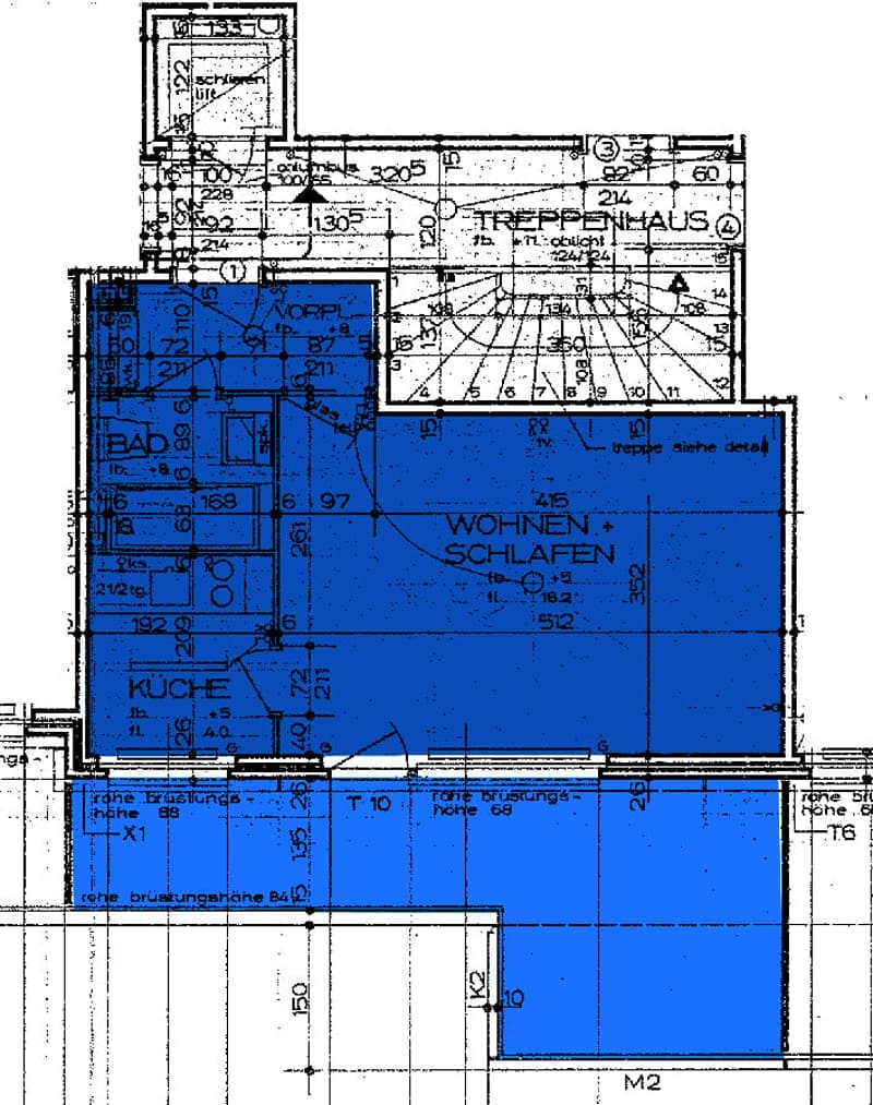 Moderne 1-ZimmerDACHwohnung mit riesigem Dachbalkon (7)