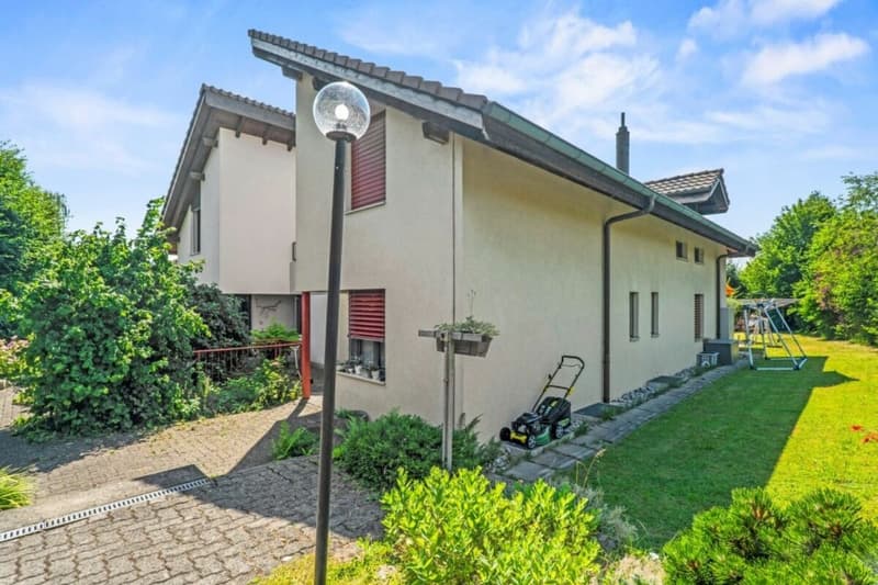 Doppeleinfamilienhaus mit grosser Rasenfläche (2)