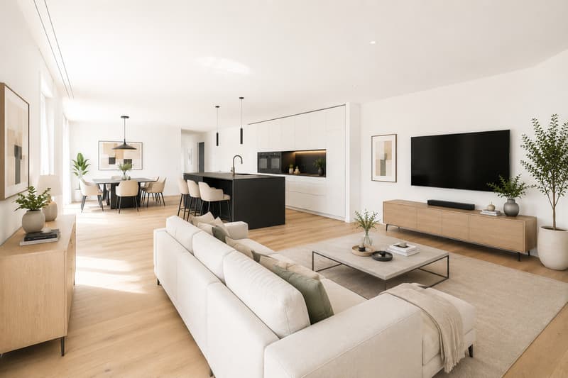 Murtensee vor der Tür - Exklusive 5.5-Zimmer-Dachwohnung (9)