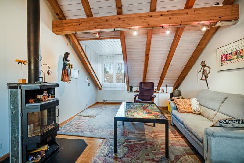 Traumhafte Dachwohnung an ruhiger Lage , Nahe vom Dorfzentrum (4)