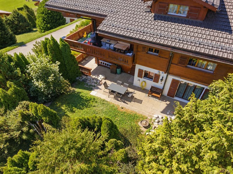 Alpiner Wohntraum mit Panoramablick in Château-d'OEx (3)