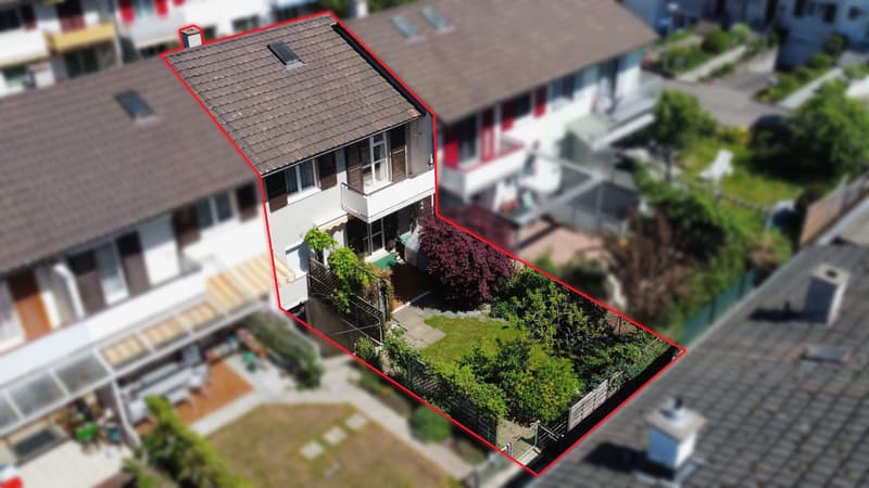 Idyllic 5.5-room semi-detached house with a beautiful garden (1)