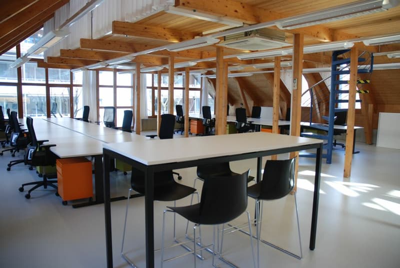 möblierte Variante Dachgeschoss