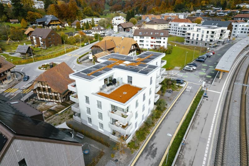 Terrasse von oben