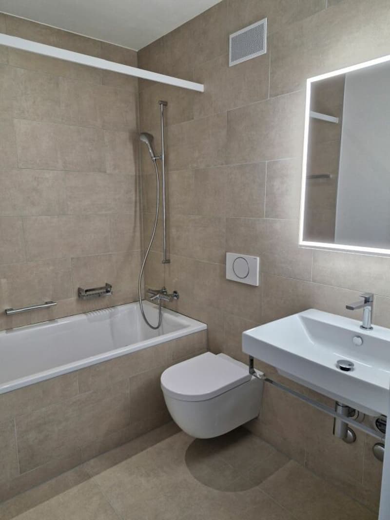 Badezimmer mit WC