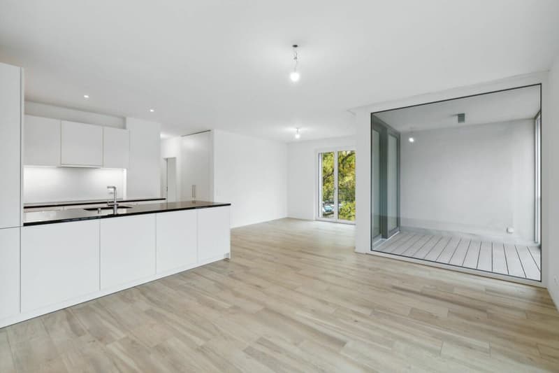 Wohn-Essbereich mit Loggia