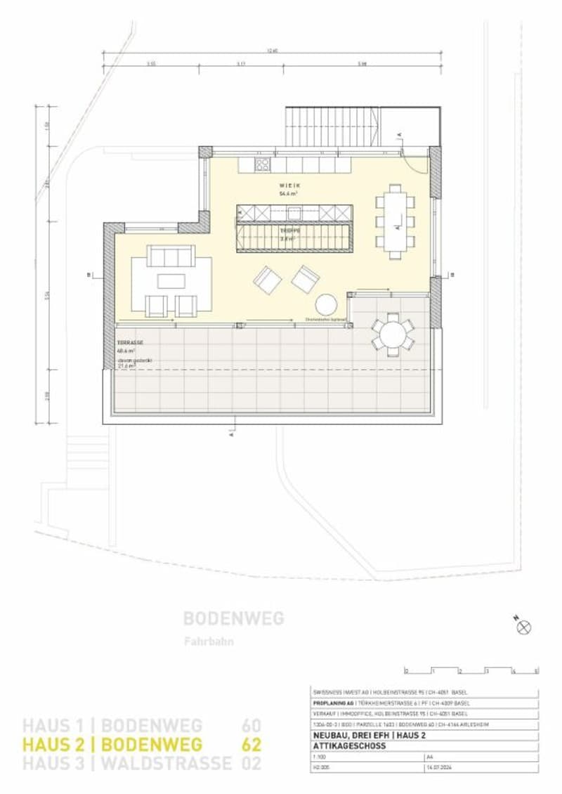 Attikageschoss, Haus 2