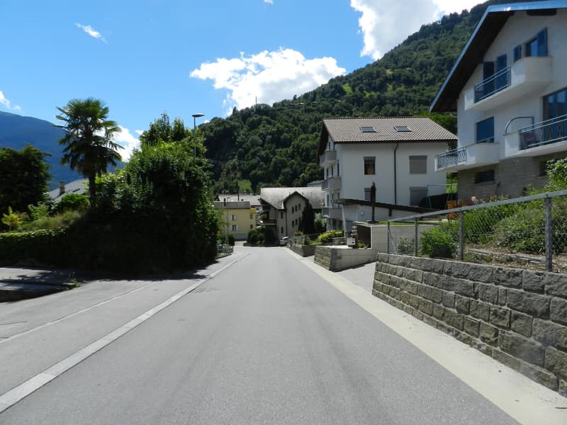 Terrain à bâtir surélevé au-dessus des toits de Naters (8)