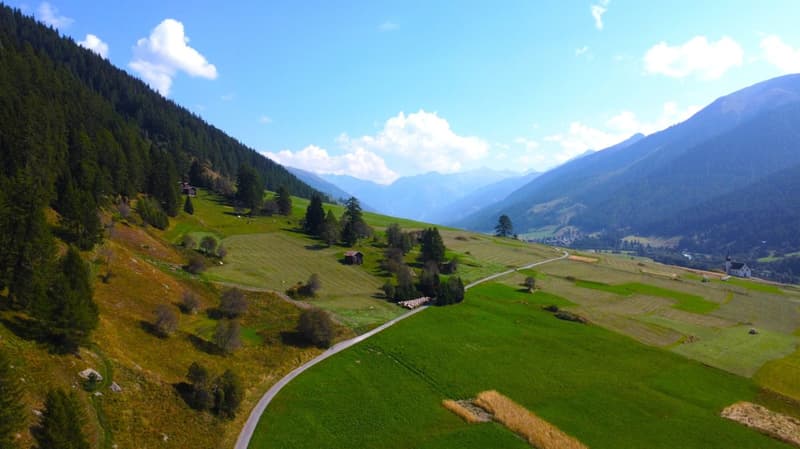Unverbaubares Bauland am Waldesrand im Goms (8)