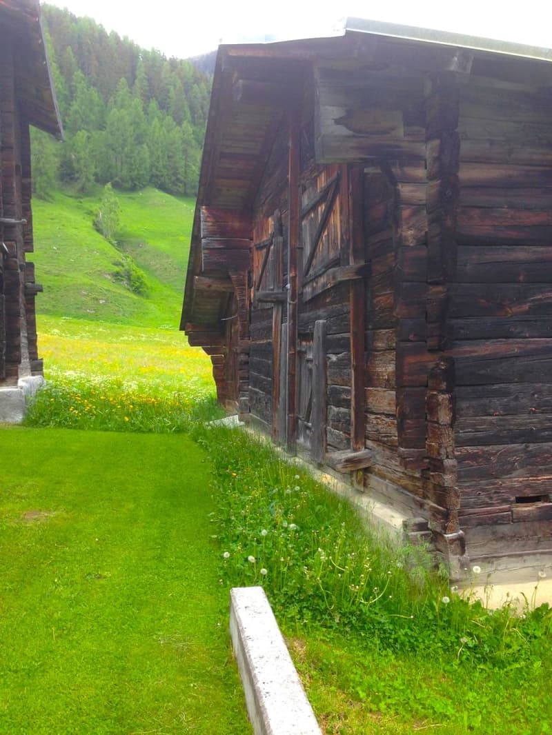 Barn for renovation in an idyllic location in Goms (3)