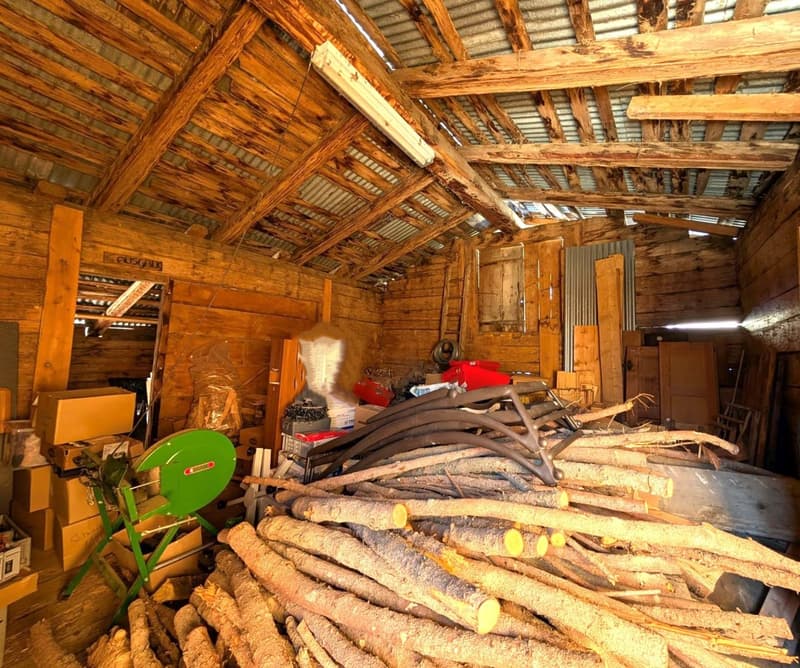 Barn in typical Valais style (3)