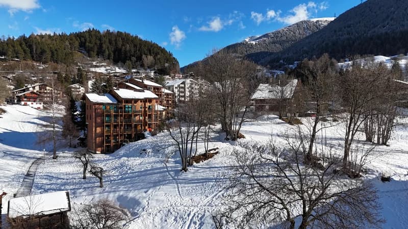 Erhaltenswerter Stadel im typischen Walliserstil im Goms (7)