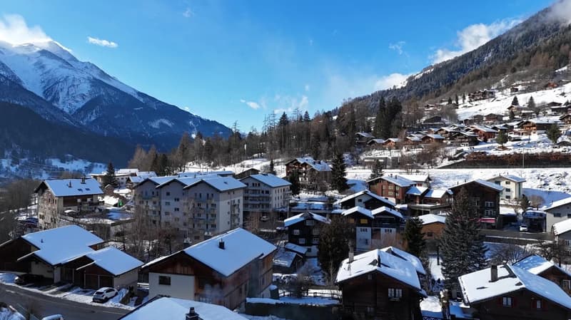 Erhaltenswerter Stadel im typischen Walliserstil im Goms (10)