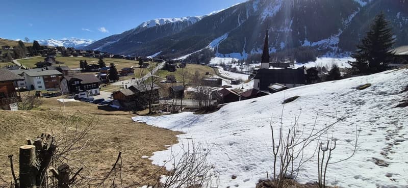 Idyllic building land in Goms-Biel (2)