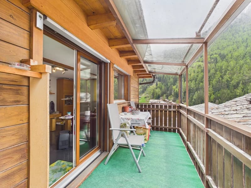 Unique attic apartment with Alpine panorama near Zermatt (10)