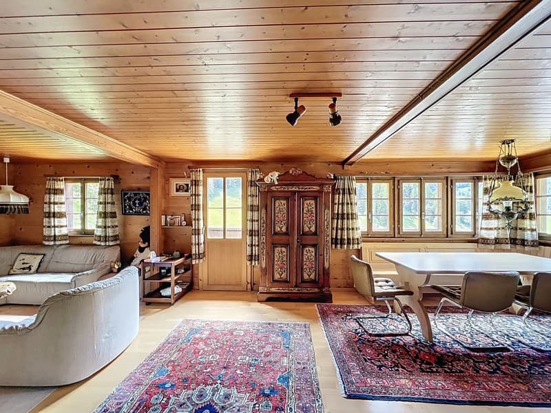 Charming Chalet above the Roofs of Binn (3)